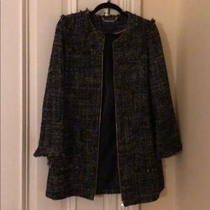 J. Crew tweed coat